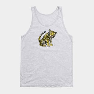 Punimals - Sabertoothed Tiger Tank Top